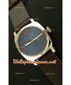 Panerai Radiomir Homage Ventage Reloj Suizo con Esfera Azul