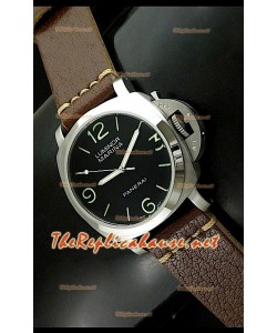 Panerai Lumenor Marena 44MM Reloj con Correa de Piel Ancha