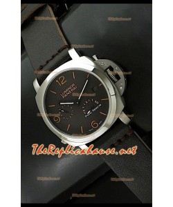 Panerai Lumenor Marena Reloj con Reserva de Energía y Números Naranjas