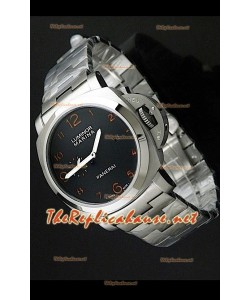 Panerai Lumenor Marena PAM359 Reloj Japonés con números en Naranja