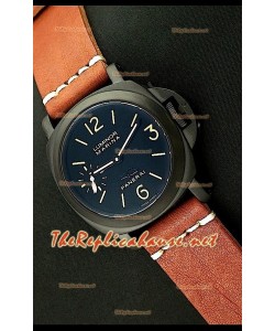 Panerai Lumenor Marena Black Seal Reloj Suizo en PVD 