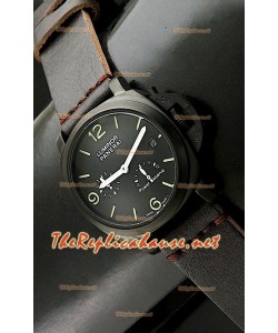 Panerai Lumenor Marena Reloj con Reserva de Batería en PVD