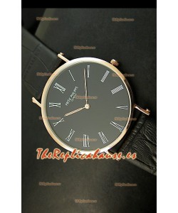 Patek Philippe Calatrava Ultra-delgado Réplica Japonesa en Acero Inoxidable 