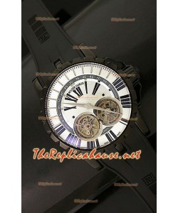 Roger Dubuis Excalibur Chronoexcel Dual Tourbilon en Carcasa de PVD