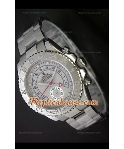 Rolex Replica Yachtmaster II Reloj Suizo en Esfera Beige