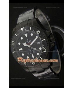 Réplica Reloj Suizo Rolex Edición Sea Dweller Deep Sea en PVD 