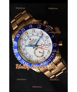 Rolex Réplica Yatchmaster II Suizo de Oro Rosado – 1:1 Réplica Espejo