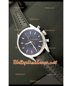 Tag Heuer SLR 300 Reloj Japonés con Esfera de color Negro - Correa de Piel