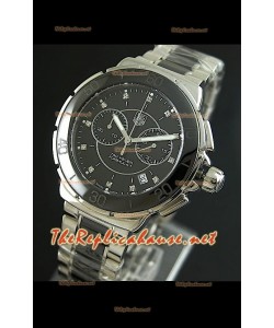 Tag Heuer Formula 1 para damas, en blanco, con cronómetro. Réplica 1:1