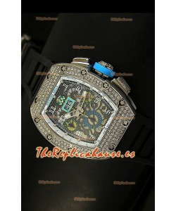 Richard Mille Edición Felipe Massa, Reloj Réplica Suiza de Titanio