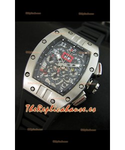Richard Mille RM011 Edición Filipe Massa Carcasa de PVD Réplica Suiza