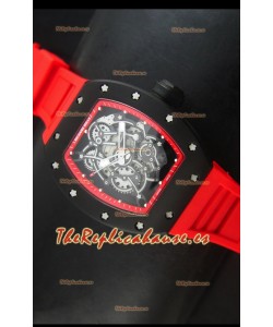 Richard Mille RM055 Bubba Watson Reloj Réplica Suizo en Negro