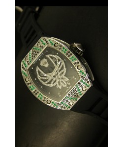 Richard Mille RM051 Tourbillon Reloj Suizo Caja en Acero