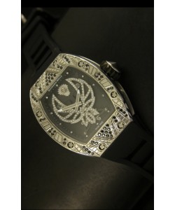 Richard Mille RM051 Tourbillon Reloj Suizo Correa en Piel