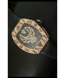 Richard Mille RM051 Tourbillon Reloj Suizo Caja en Oro Rosa
