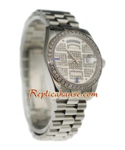 Rolex Réplica Day Date Silver