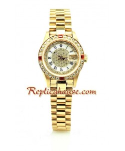 Rolex Réplica Datejust Reloj para Dama