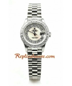 Rolex Réplica Datejust Reloj para Dama