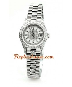 Rolex Réplica Datejust Reloj para Dama