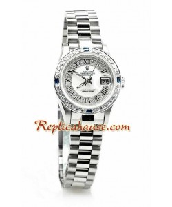 Rolex Réplica Datejust Reloj para Dama