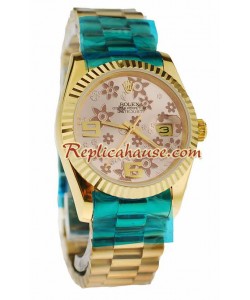 Rolex Réplica Datejust Tamaño Medio - 36MM Reloj