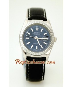 Rolex Réplica Datejust - Leather