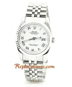Reloj Rolex Réplica Datejust Silver para hombre