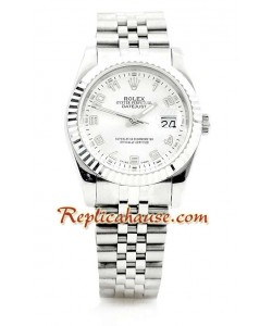 Reloj Rolex Réplica Datejust Silver para hombre