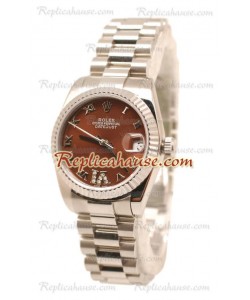 Rolex Datejust Diamond VI Reloj de imitación Japonés - 36MM