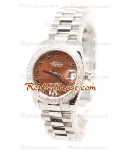 Rolex Datejust Diamond VI Reloj de imitación Japonés - 36MM