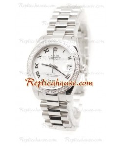 Rolex Datejust Diamond VI Reloj de imitación Japonés - 36MM