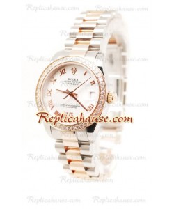 Rolex Datejust Diamond VI Reloj de imitación Japonés - 36MM