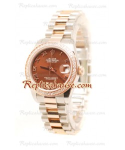Rolex Datejust Diamond VI Reloj de imitación Japonés - 36MM