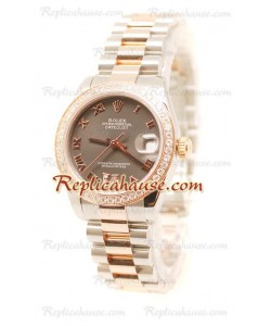 Rolex Datejust Diamond VI Reloj de imitación Japonés - 36MM