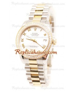 Rolex Datejust Diamond VI Reloj de imitación Japonés - 36MM