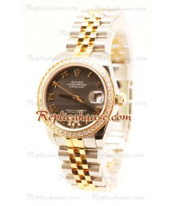 Rolex Datejust Diamond VI Reloj de imitación Japonés - 36MM