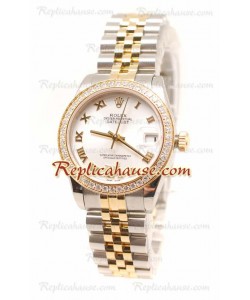 Rolex Datejust Diamond VI Reloj de imitación Japonés - 36MM