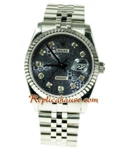 Rolex Datejust Reloj Suizo de imitación