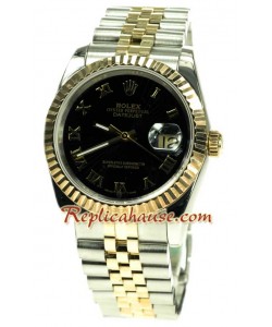 Rolex Datejust Dos Tonos Reloj Réplica