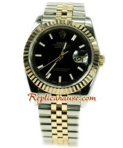 Rolex Datejust Dos Tonos Reloj Réplica