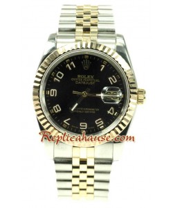 Rolex Datejust Dos Tonos Reloj Réplica