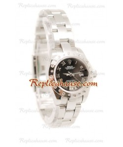 Reloj Rolex Réplica Datejust Silver para Dama