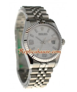 Reloj Rolex Réplica Datejust Silver