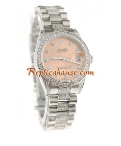 Rolex Réplica Datejust Reloj Suizo 36MM Reloj Tamaño Medio