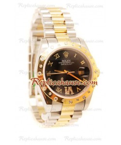 Rolex Réplica Datejust Dos Tonos Reloj