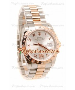 Rolex Réplica Datejust Dos Tonos Reloj