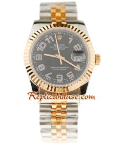 Rolex Réplica Datejust Tamaño Medio - 36MM Reloj