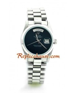 Rolex Réplica Day Date Silver