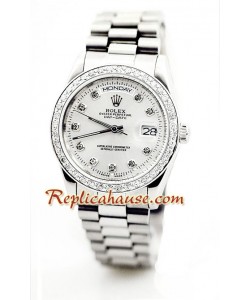 Rolex Réplica Day Date Silver
