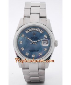 Rolex Réplica Day Date Silver